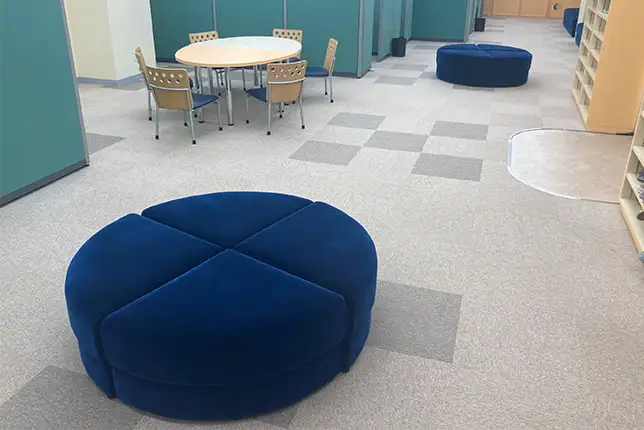 教室の休憩スペース